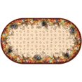 thumbnail image 1 of Oval Thanksgiving Tablecloth 60 x 102 Inch, Thanksgiving Turkey Harvest Tablecloth Oval, Thanksgiving Table Cloths Oval, Thanksgiving Oval Table Cloth Decor, 1 of 1