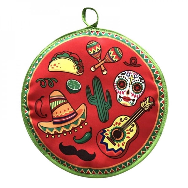 Food Insulation Bag Portable Heat Resistant Tortilla Warmer Pouch Clearance