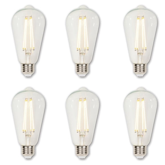 Westinghouse Lighting 4.5 Watt ST20 Dimmable Filament LED Light Bulbs (6-Pack)