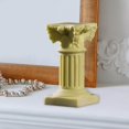 thumbnail image 2 of facefd Pilier Romain Miniature Piédestal Statue Colonne Grecque pour Table de Scène Jaune, 2 of 8