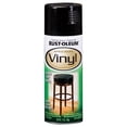 thumbnail image 1 of Rust-Oleum 1909830 Vinyl Spray, 11 oz, Black, 1 of 3