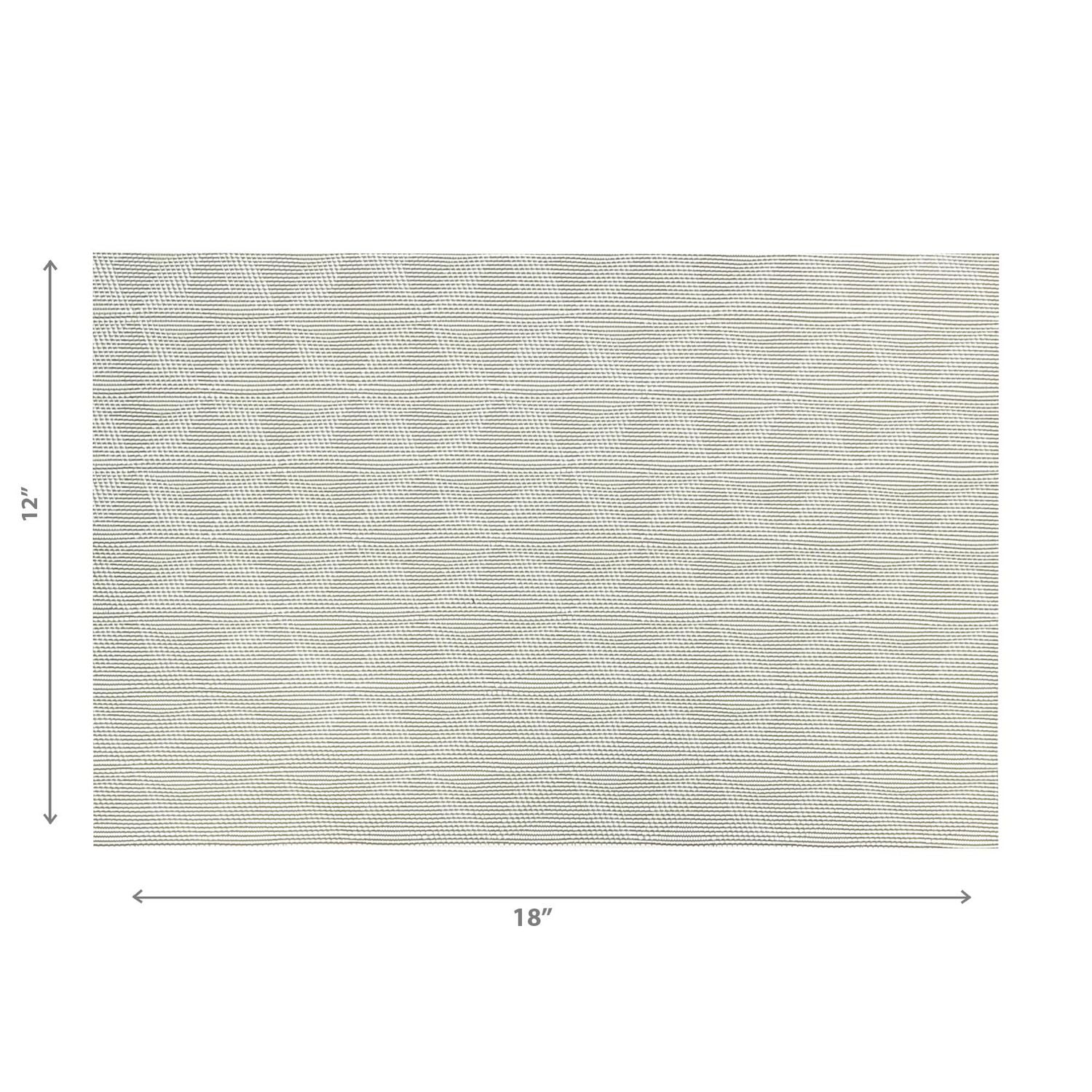 IH Casa Decor Vinyl Placemat Wind Moulin Green - Ensemble De 12