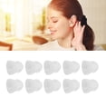 thumbnail image 1 of 10 Pcs Embouts d'Oreille, Bouchons d'Oreilles en Silicone Transparents à Double Couche Fermée, Bouchons d'Oreilles pour Embouts d'Oreille, 1 of 8