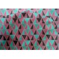 thumbnail image 5 of oneOone Cotton Silk Fabric Triangle Geometric Print Sewing Fabric BTY 42 Inch Wide, 5 of 5