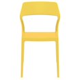 thumbnail image 3 of Siesta Chaise de Salle à Manger pour la Neige, Jaune (Ensemble de 2), 3 of 11