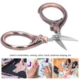 thumbnail image 4 of Embroidery Scissors,  Stainless Steel Embroidery Scissors Small Portable Tailor Handicraft Shears for Sewing Crafting Art Work, 4 of 7