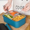 thumbnail image 3 of Wamans Bento Lunch Box for Adults Portable Stainless Steel Self-Heating Lunch Box, Insulation Box, Student Lunch Box, Outdoor Self-Heating Lunch Box Clearance Items, 3 of 6