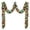 Camouflage, variant on Party Decorations 16.4 Ft Christmas Prelit Garland with Lights Battery Operated 50 Led Hanging Garland with Light Xmas Foil Garland for Tree Wedding Decoration Party Decorations