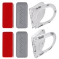 thumbnail image 4 of Bgsha 4pcs Bathroom Hardware Buffer Replacement Bumpers Strong Adhesive Toilet Seats, 4 of 7