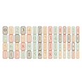 thumbnail image 2 of simhoa 30 Pieces Scrapbooking Stickers, Diary Paper Note Stickers Seal Journal Stickers A, 2 of 4