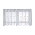 thumbnail image 2 of Meitianfacai Household Screen Curtains Fine Woven Screen Curtains White Through Rod Curtains, 2 of 9