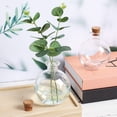 thumbnail image 3 of 2 Pcs Glass Terrariums with Cork Lid for Hydroponic Plants and Moss Container, 3 of 8