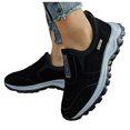 thumbnail image 3 of Kcodviy Modèles pour Couples Décontractés Chaussettes de Espadrilles pour Femmes Chaussures en Coton Commerce Extérieur Femmes Espadrilles à Semelle Compensée pour Femmes Chaussures de Randonnée en Plein Air de Course Protège-Espadrilles Chaussures de Sport pour Femmes, 3 of 6