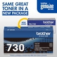 thumbnail image 2 of Brother TN730 Cartouche de toner laser authentique - Noir, 2 of 6