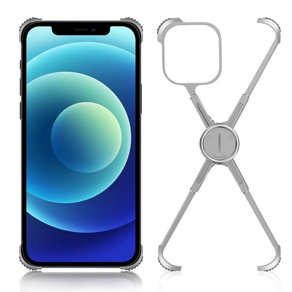 Youth Technology Sense X-shaped Phone Case Mobile Phone Stander Air Cushion Anti-Drop Cover Anti-Skid Free Drop Shipping