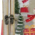 thumbnail image 4 of Northlight 14.5" Red and White Snowman Holiday Scene Christmas Candle Lantern, 4 of 6