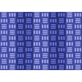 thumbnail image 1 of Ahgly Tapis Rectangulaire Lavable en Machine Bleu Ciel, 4 Pieds x 6 Pieds, 1 of 7