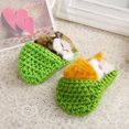 thumbnail image 3 of Sleeping Cat Toy Small Cat Stuffed Animal Plush Toy Kitten(Cat in Random Color)Green, 3 of 6