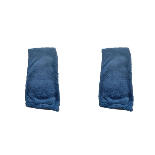Decodeary Warm In Plush Over Knee Socks For Toasty Winter Days Comfortable Acrylic Fibers blue 2Set