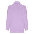 thumbnail image 4 of Timegard Chemises Boutonnées pour Femmes en Coton et Lin, Blouse à Col à Revers, Légère, Automne, Décontractée, Ample, 4 of 5