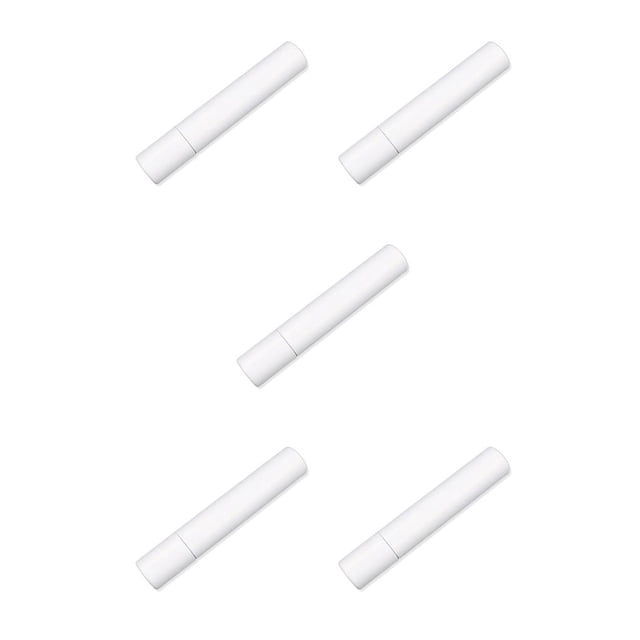 Baohd Lash Shampoo for Lash Extensions Deep Cleaning Nose Brushes Flat Flower Head white case 5Set