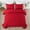 Square-Red, variant on JML 3 Pieces Black King Comforter Set, Soft Microfiber Bedding Set With 1 Comforter and 2 Pillow Cases Suit for All Seasons