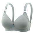 thumbnail image 1 of Yuyuzo Push up Bras for Women Solid Color Full Coverage Adjustable Strap Breathable Everyday Bras, 1 of 4