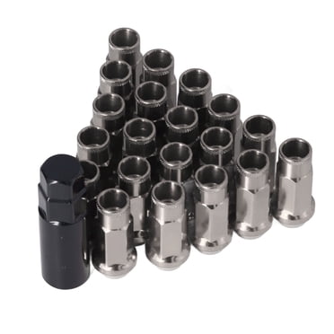 Accessoires de Roue, 20 Pcs Écrous de Roue en Métal M12x1.25 Écrous de Roue de Voiture Conception Révolutionnaire