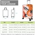 thumbnail image 2 of Travel Luggage Cover Suitcase Protector Fits 18-32 Inch Luggage Wheel Covers Patterned Travel Related Items Flower Luggage Protector Elastic Luggage Anti-scratch Suitcase Cover L, 2 of 5