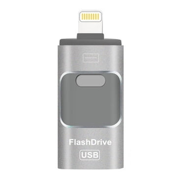 Clé USB, Clé Mémoire 3 en 1 USB 3.0, Clé Photo Stockage Externe Clé USB pour iPhone iPad Android Ordinateur