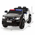 thumbnail image 2 of Costway Kids 12V Electric Ride On Car with Remote Control  Black, 2 of 8