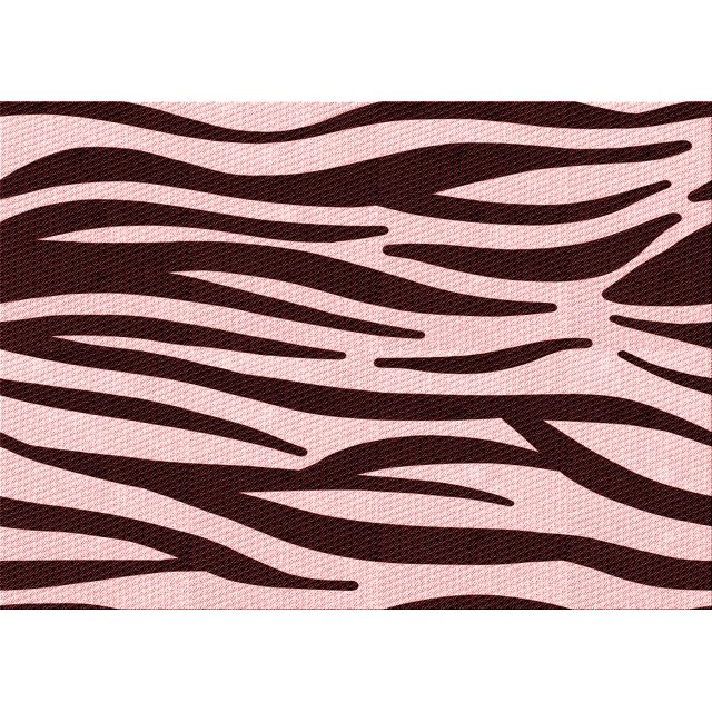Ahgly Tapis Rectangulaire Lavable en Machine Intérieur Transitionnel Rose Profond, 2 Pieds x 4 Pieds
