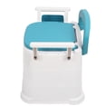 thumbnail image 1 of Bedside Commode Chair, Portable Wider Armrests Commode Chair For Toilet Anti Slip Silent Folding Lid  For Pregnant, 1 of 8