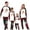 Red, variant on Birdeem Men's Christmas Family Matching Pajamas Set, Plaid Printed Blouse + Pants, Men's Pajamas Set, Family Pajamas Matching Sets