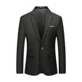 thumbnail image 1 of BOBOGOJP Mens Suit Jacket Big And Tall Notched Lapel Two Button Suit Blazer For Dinner Prom Wedding (Green,5XL), 1 of 3