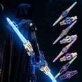 thumbnail image 3 of SharkTRUE Épée Lumineuse, Sabre Laser à Double Tranchant à Rotation de Feu, Télescopique à Double Tête, pour Rave, Cosplay et Exposition, 3 of 8