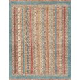 thumbnail image 1 of Ahgly Company Indoor Rectangle Abstract Gold Brown Oriental Area Rugs, 8' x 10', 1 of 6