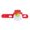 Red, variant on Snap Bracelet Light Up Glowing Flick Wristbands for Kids Holiday Party DIY Arts and Activity Sensory