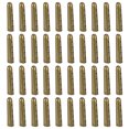 thumbnail image 1 of Unique Bargains Lot de 40 Embouts de Lacets Métalliques 4x22mm Ouverture Cordons de Réparation Bronze, 1 of 6