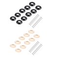 thumbnail image 3 of Milaget 6X 10 Pieces Plastic Washers for Guitar Tuners Machine Head Buttons Cream, 3 of 9