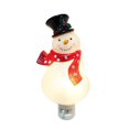 thumbnail image 1 of Holiday Time Snowman Night Light, with LED Bulb, 1 of 4