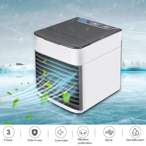 Mini Air Ventilateur de conditionnement USB Refroidisseur petit refroidisseur Circulateur approprié pour la maison Dortoir Bureau Bureau Portable