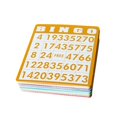 thumbnail image 3 of Fiocias 100x Bingo Paper Game Cards Bingo Set Easy to Read Fun Reusable Playing Card Set Number Cards for Party Birthday Games Adults, 3 of 8