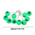 thumbnail image 3 of Dmlowu Halloween Decorations Outdoor String Lights, 118 Inch Scary Ghost Eye Halloween Lights, Plastic Led String Lights for Holiday Party Halloween Decorations Indoor, 3 of 6
