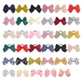 thumbnail image 2 of Large Bande de Cheveux Noeud Papillon Épais Réglable Multicolore Poneytail Titulaire Bobby Snag Libre Cheveux Corde Bobby Broches Scrunchies pour les Filles de Style Cadeau Heart01, 2 of 5