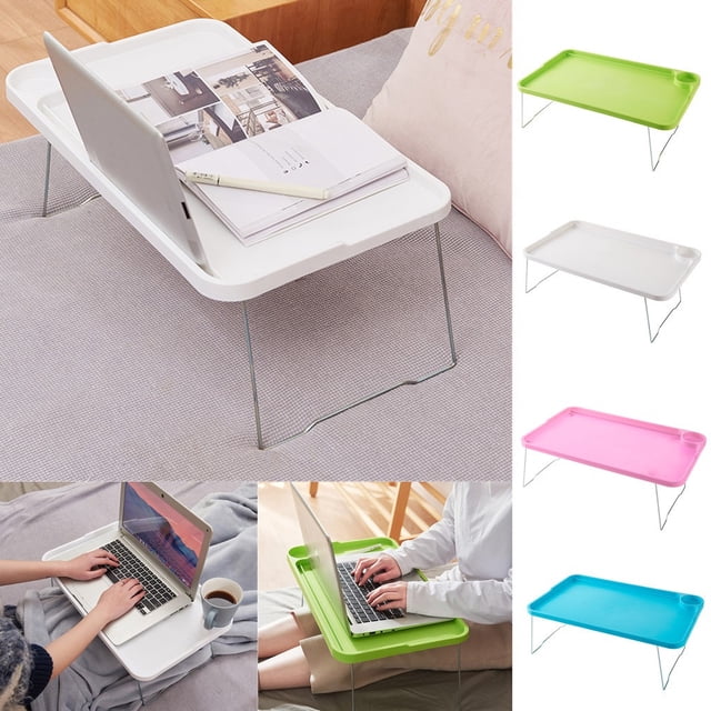 Oefntac Notebook Bed with Laptop Table Lazy Small Table Student Dormitory Table Folding Table