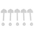 thumbnail image 1 of Bee Feeder,5Pcs/Set Outil d'Alimentation d'Abeilles Bec de Canard Outil d'Apiculture Créé Magistralement, 1 of 8