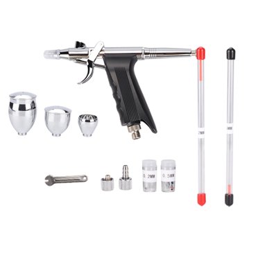 Keenso Airbrush Kit, 15-50 Psi Sprayer Airbrush, For Cake Decorating Makeup