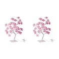 thumbnail image 1 of Maytalsory Color Changing Lighted Rose Lamp Remote Control Energy Saving Artificial Bonsai Tree Lights Gift For Any Occasion pink rose white rod 2Set, 1 of 6