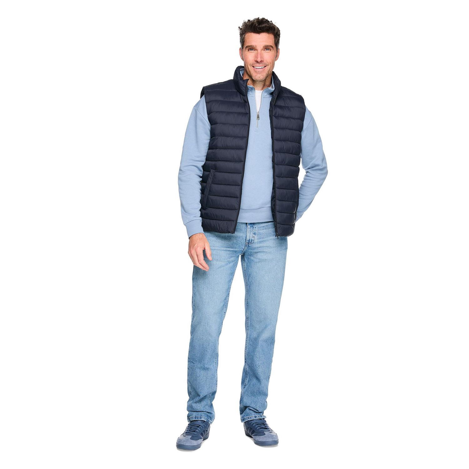 Doudoune compacte sans manches George pour hommes